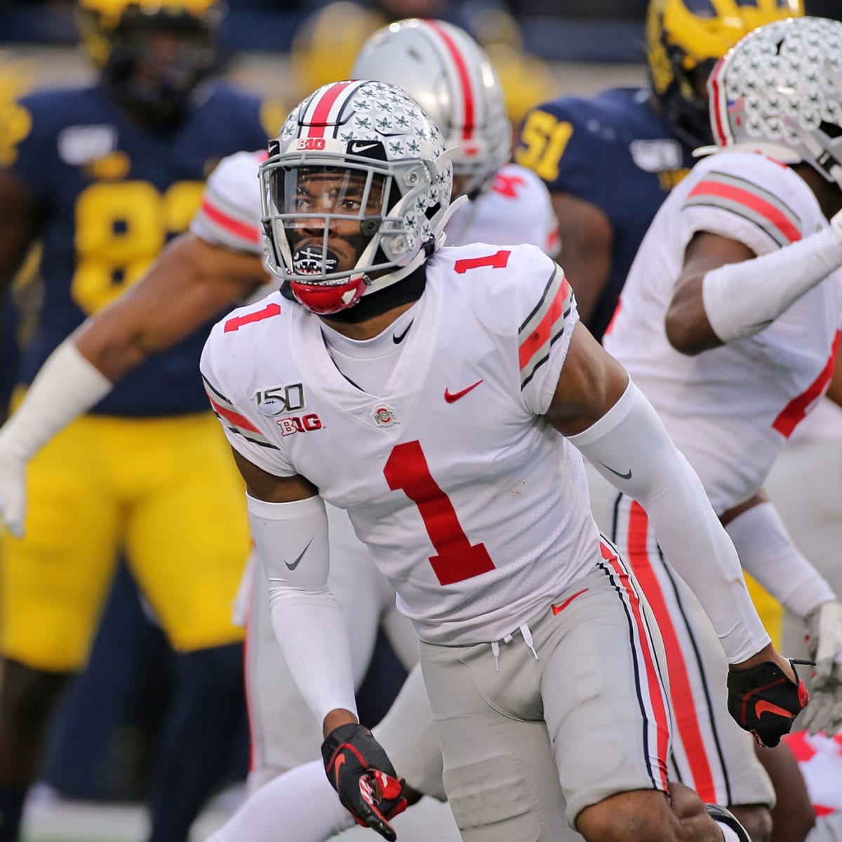 Jeff okudah sales ohio state jersey