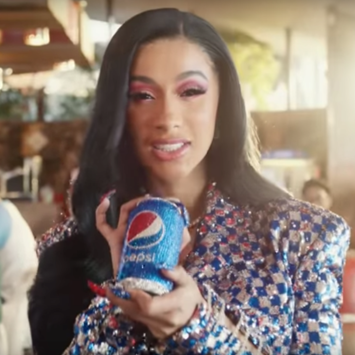 Pepsi with 2024 cardi b