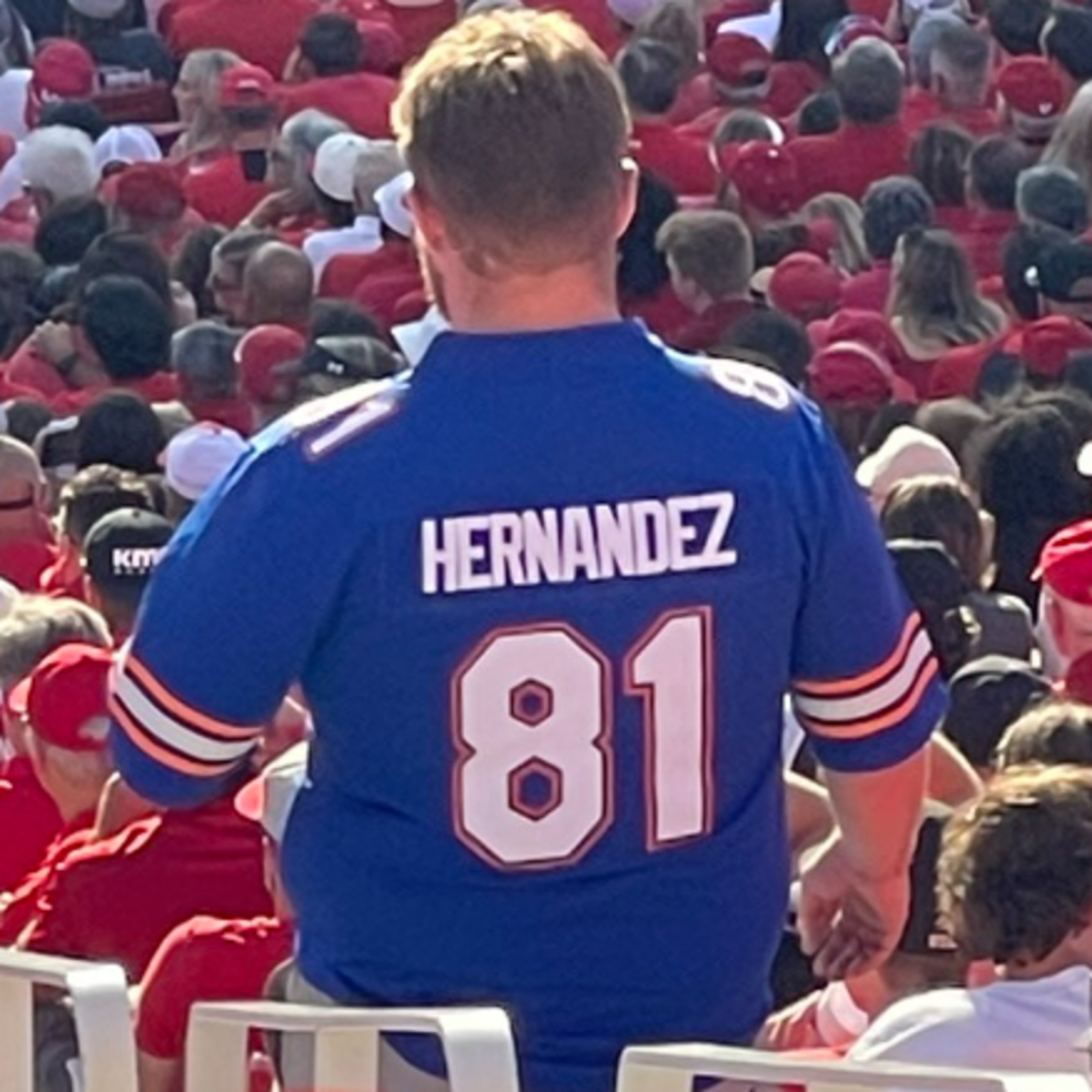 Aaron hernandez outlet jersey