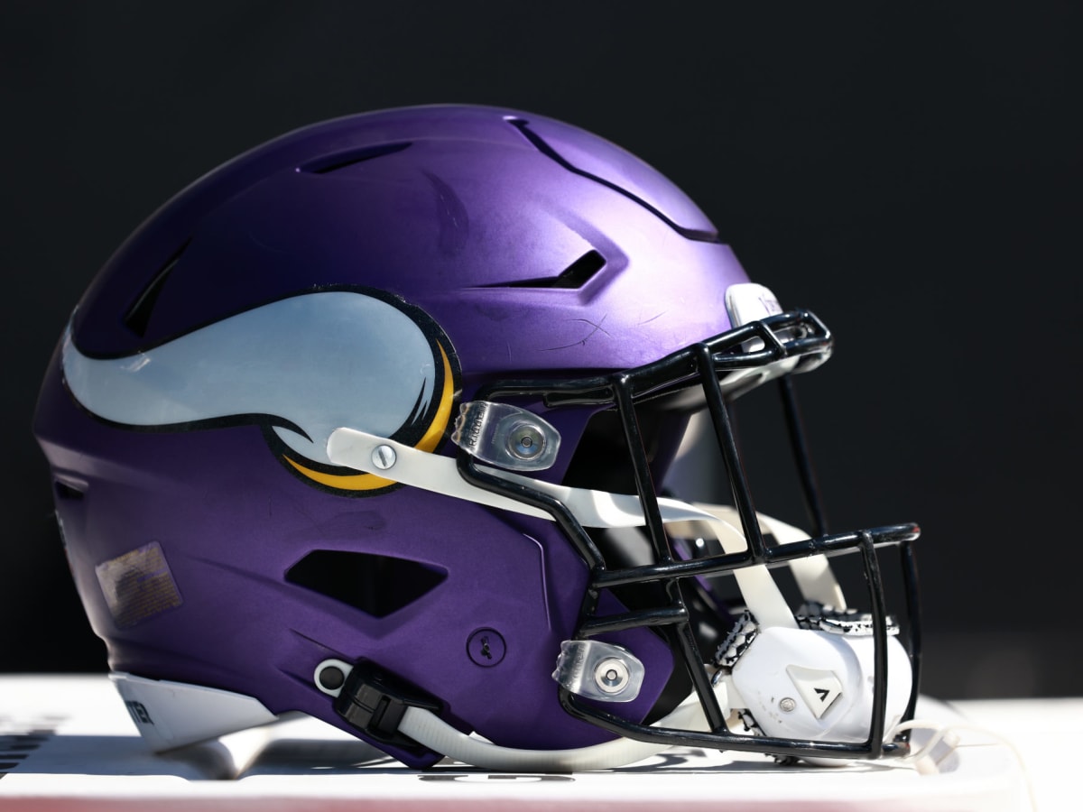 MINNESOTA VIKINGS STEEL HEAD WITH HORN UNION (PURPLE) - Heirloom Wood