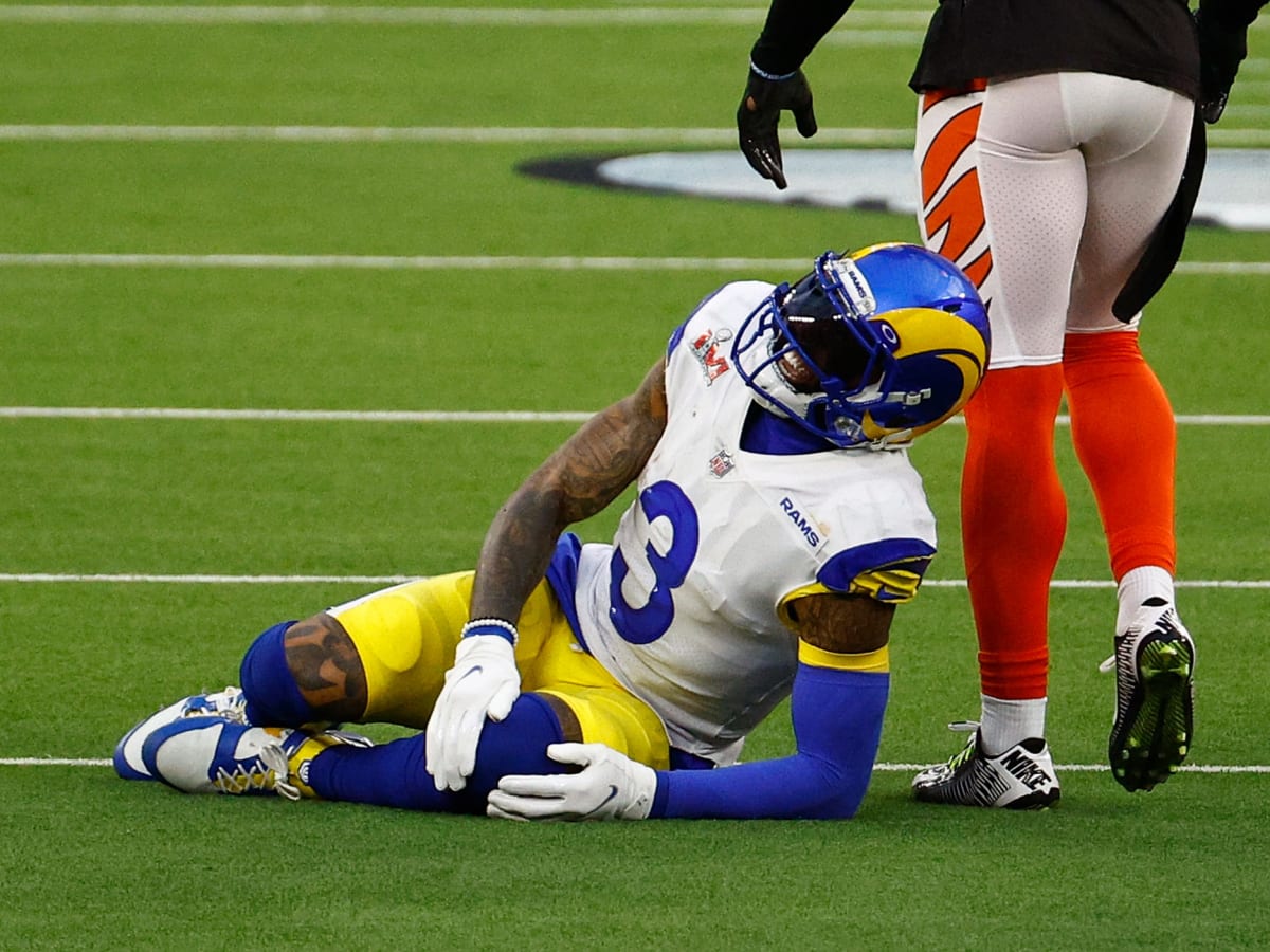 Ravens WR Odell Beckham Jr. suffers ankle injury, does not return vs.  Bengals