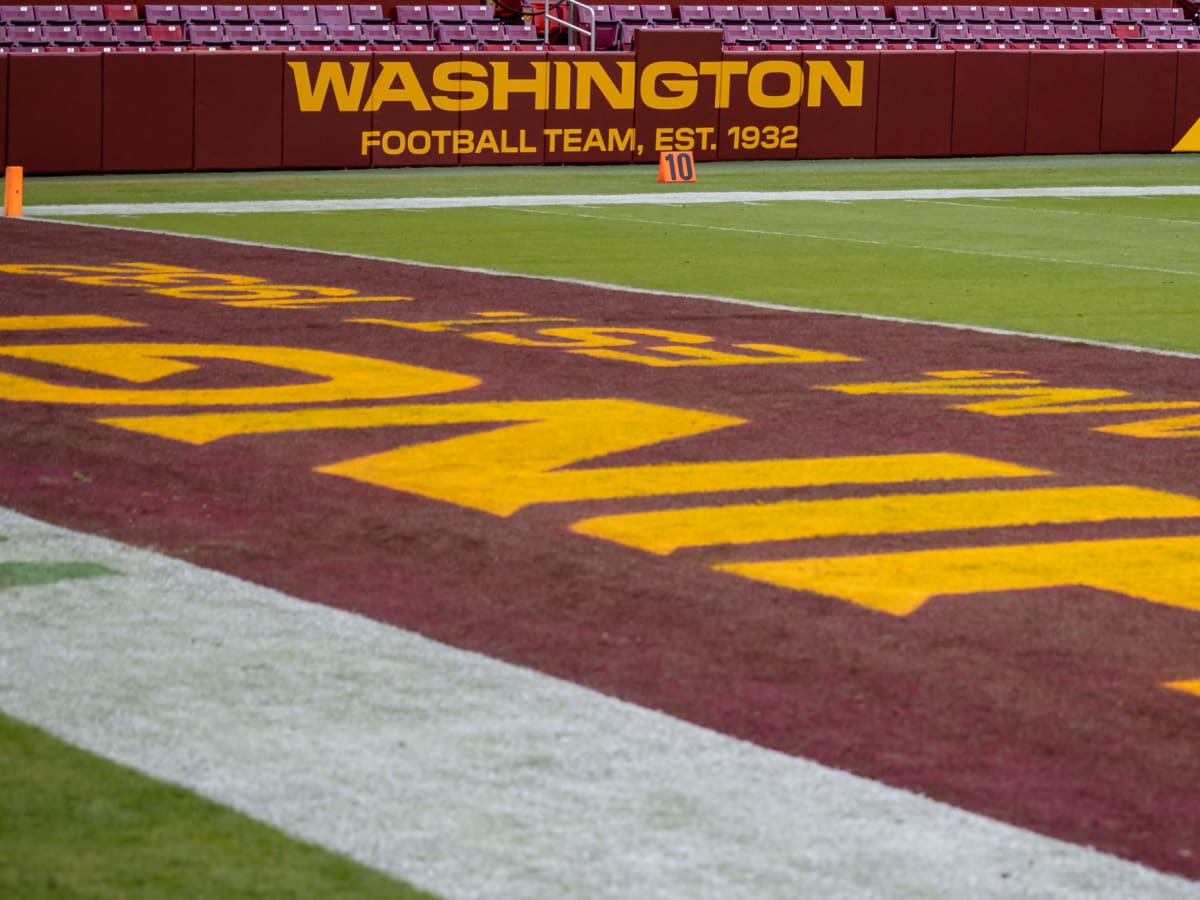 A Washington Redskins helmet is seen on Sunday, July 12, 2020. Photo via  Credit: Newscom/Alamy Live News Stock Photo - Alamy