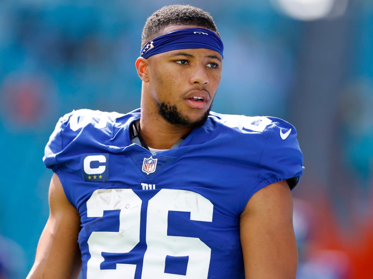 Giants' Saquon Barkley is questionable for game vs. Detroit Lions