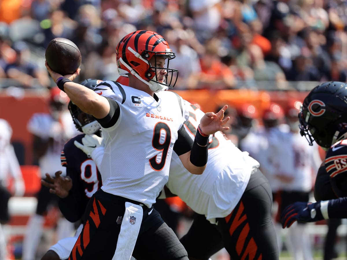 Cincinnati Bengals tight end C.J. Uzomah reacts during the Super