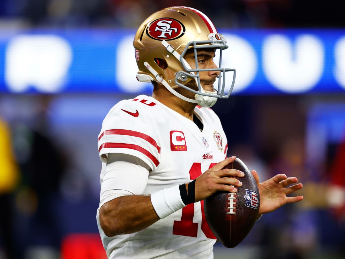 Here's what happened to 49ers quarterback Jimmy Garoppolo