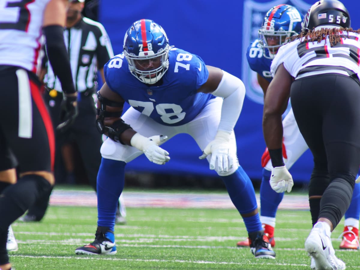 Giants LT Andrew Thomas rewarded with rare big-man TD vs. Bucs