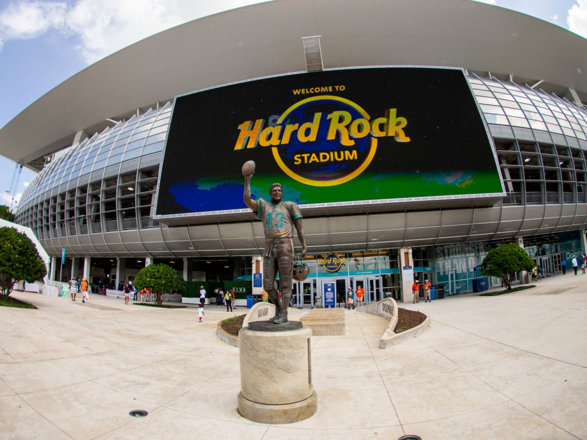 Packers vs Dolphins game photos on Christmas at Hard Rock Stadium