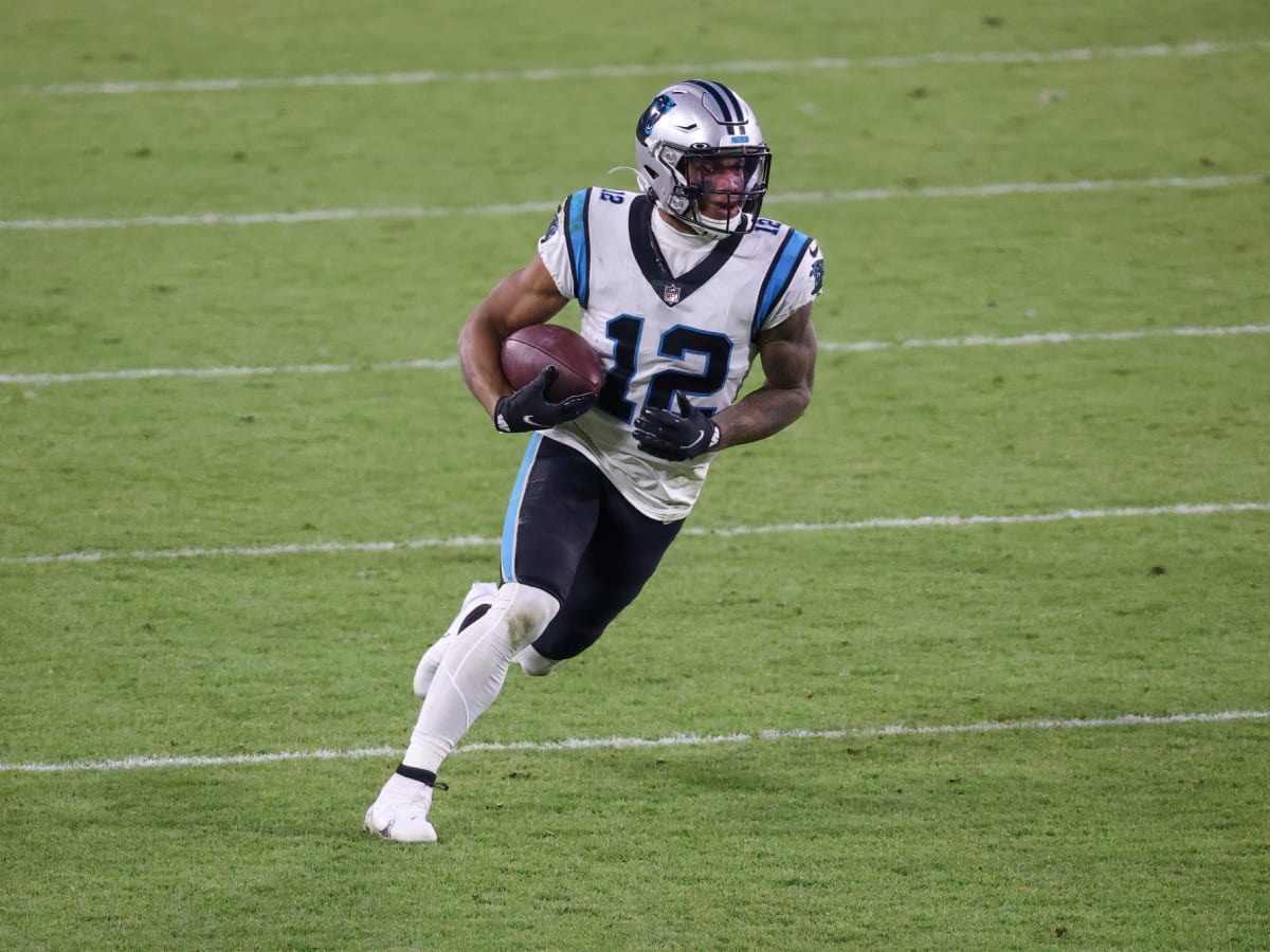 November 10, 2019: Green Bay Packers cornerback Jaire Alexander #23 lines  up against Carolina Panthers wide receiver D.J. Moore #12 during the NFL  Football game between the Carolina Panthers and the Green