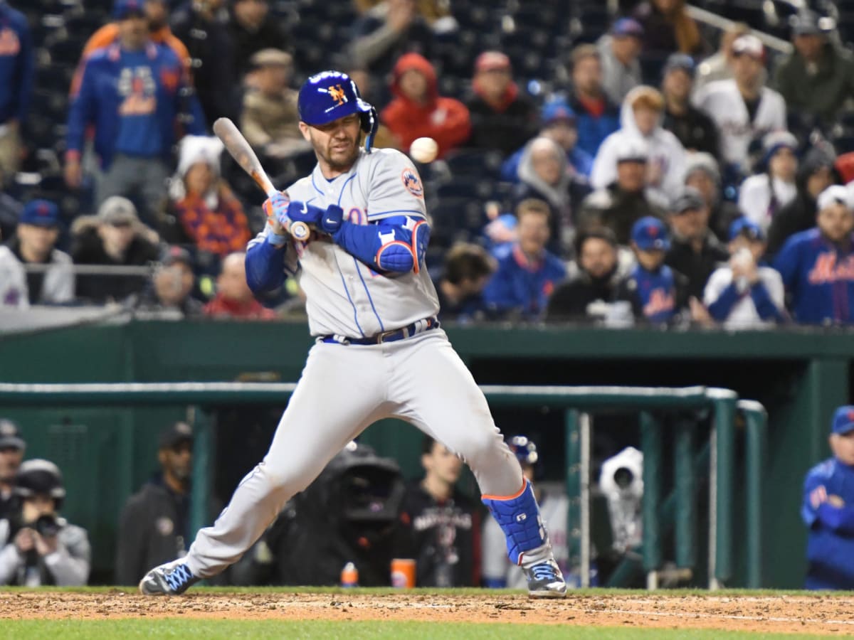 Look: Mets Star Pete Alonso Hit In Face By 95-MPH Fastball - The
