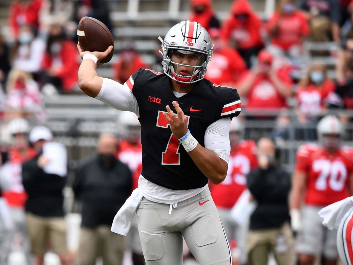 Watch: Ohio State QB CJ Stroud pays tribute to Dwayne Haskins at