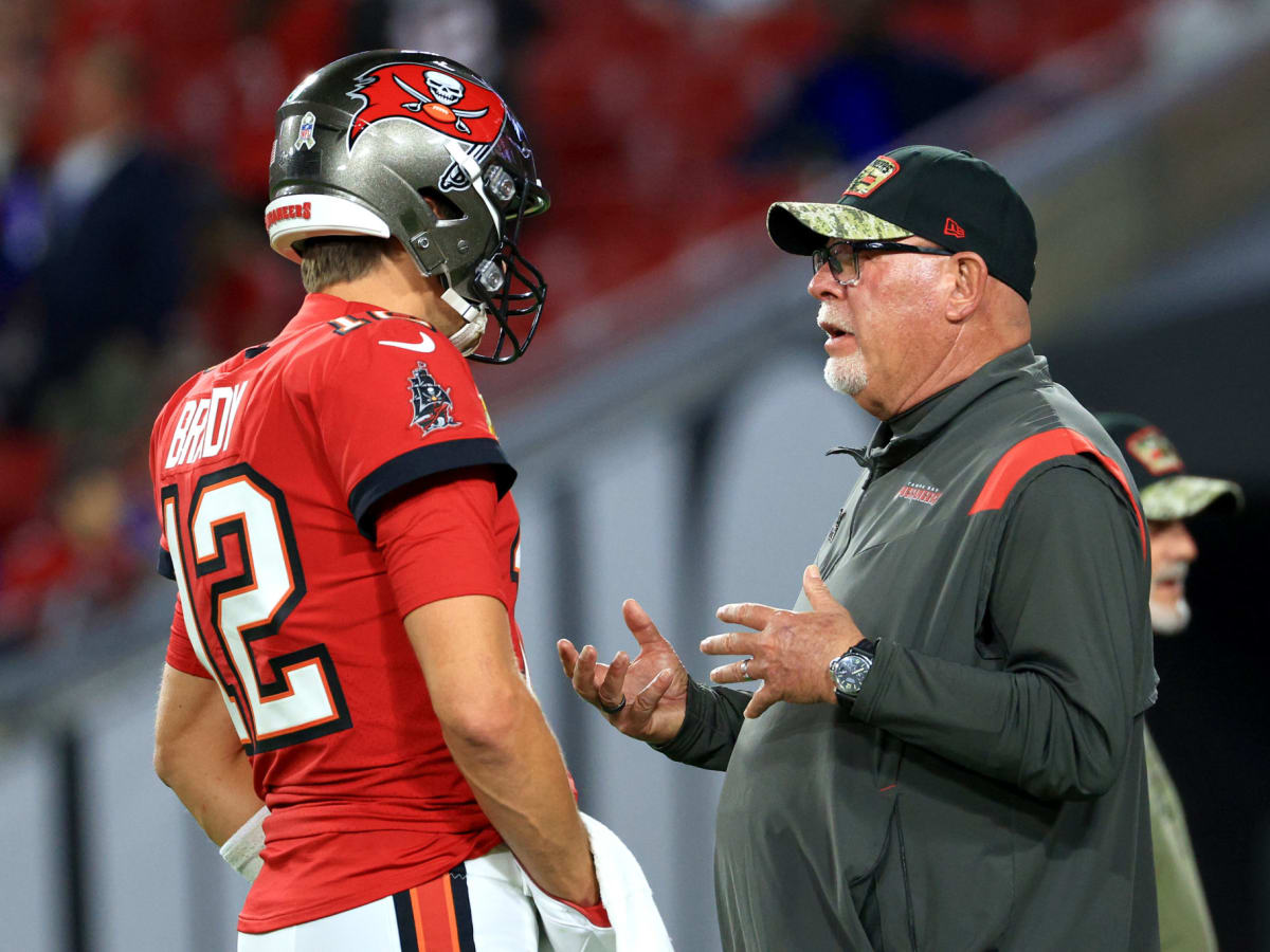 Tom Brady wearing Buccaneers uniform makes you feel some type of way