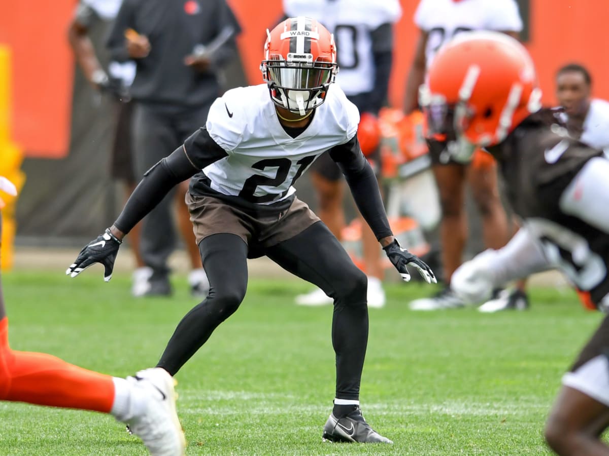 Browns' Denzel Ward itching to do more now that he's back at practice