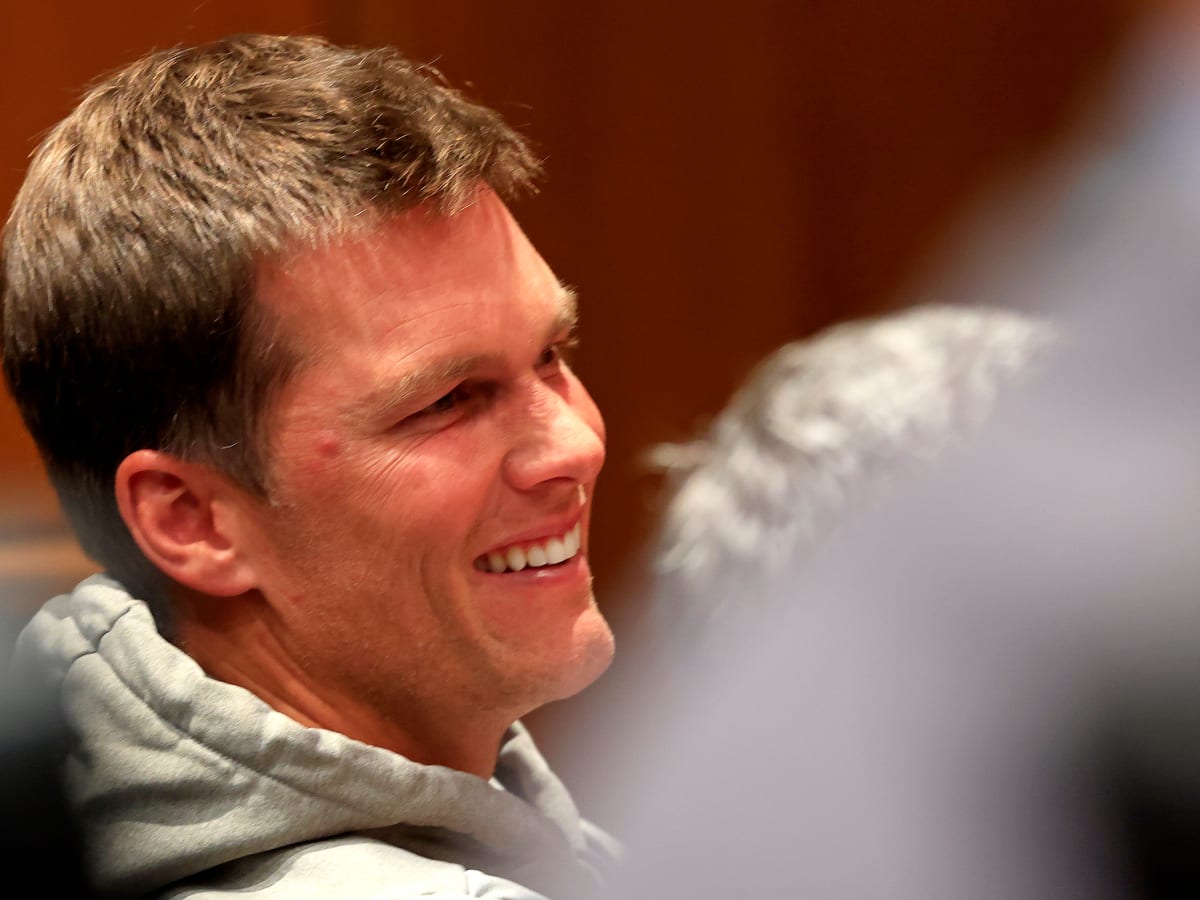 Tom Brady Debuts His New Leaning Rooster Hairdo