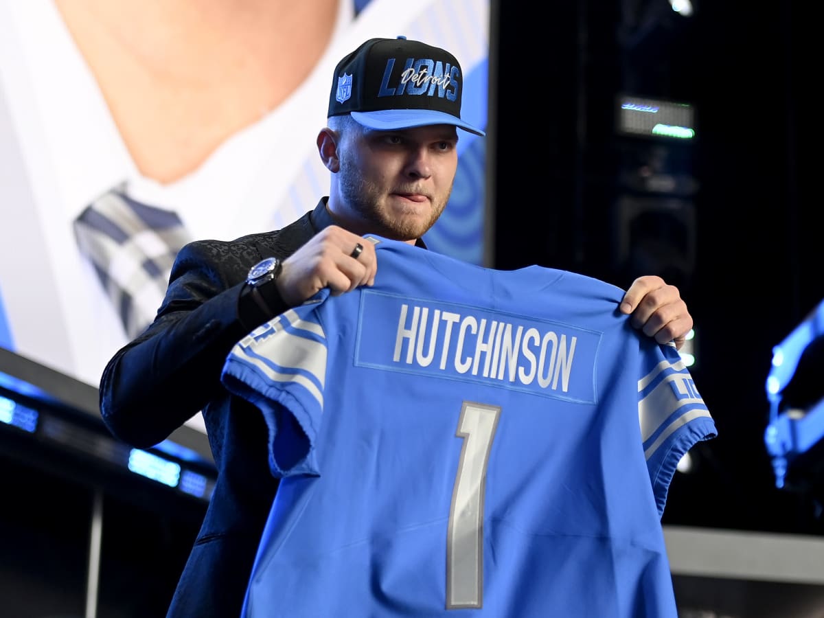 Lions DE Aidan Hutchinson 'very thankful' Jaguars passed on him at No. 1