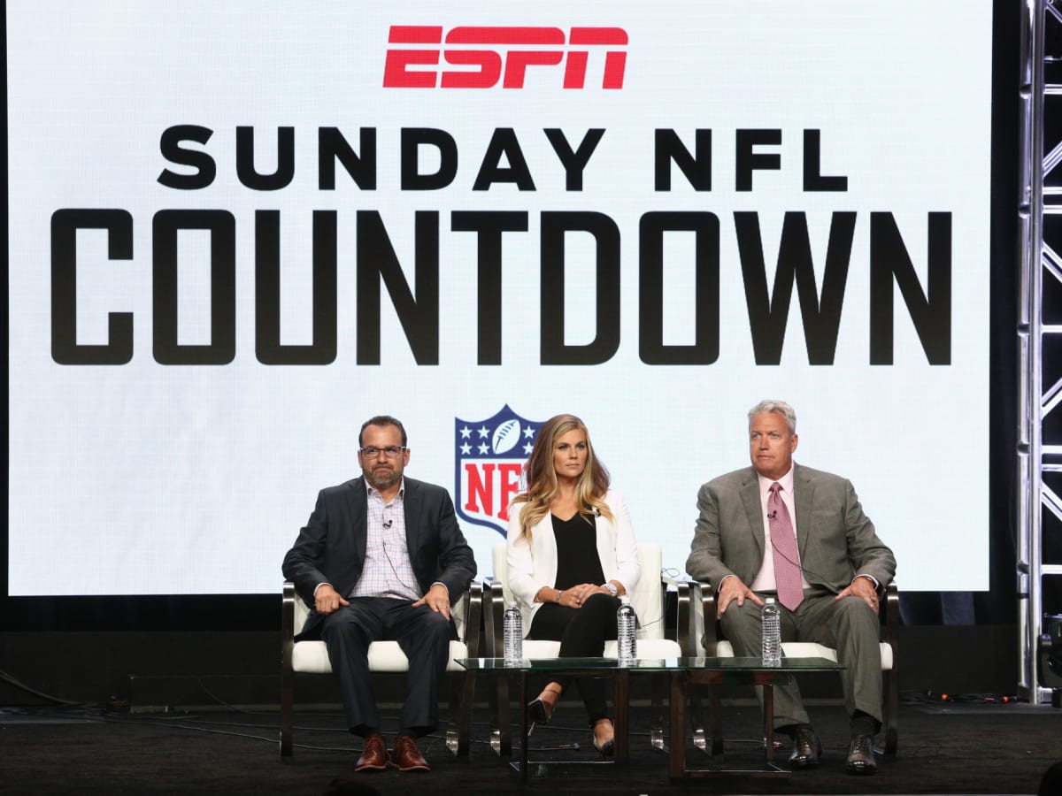 NFL Countdown Crew Celebrates NFL Debut For Randy Moss's Son