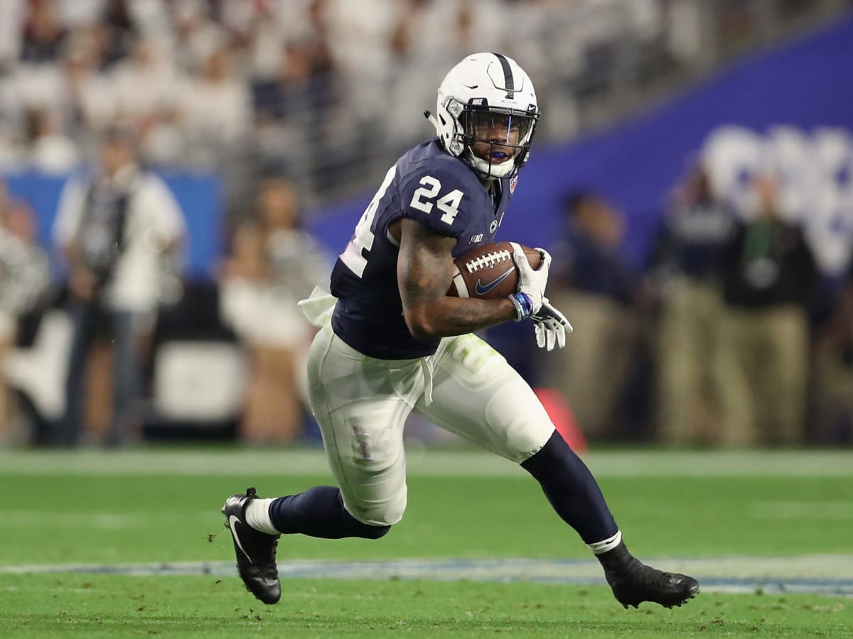 Former Penn State RB Miles Sanders doesn't think he's behind entering  Philadelphia Eagles training camp 