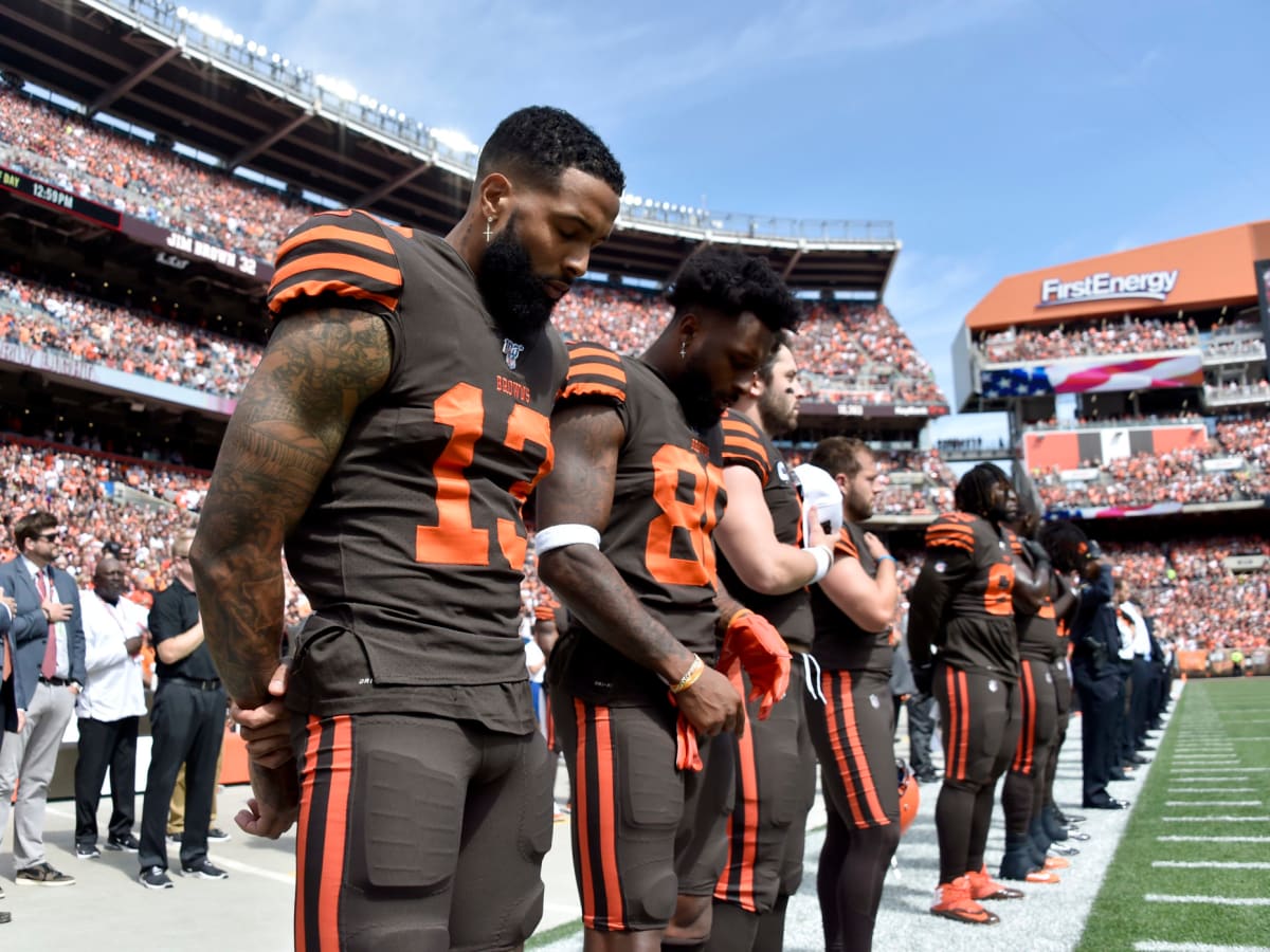 Cleveland Browns quarterback Baker Mayfield says he will stand for the  national anthem