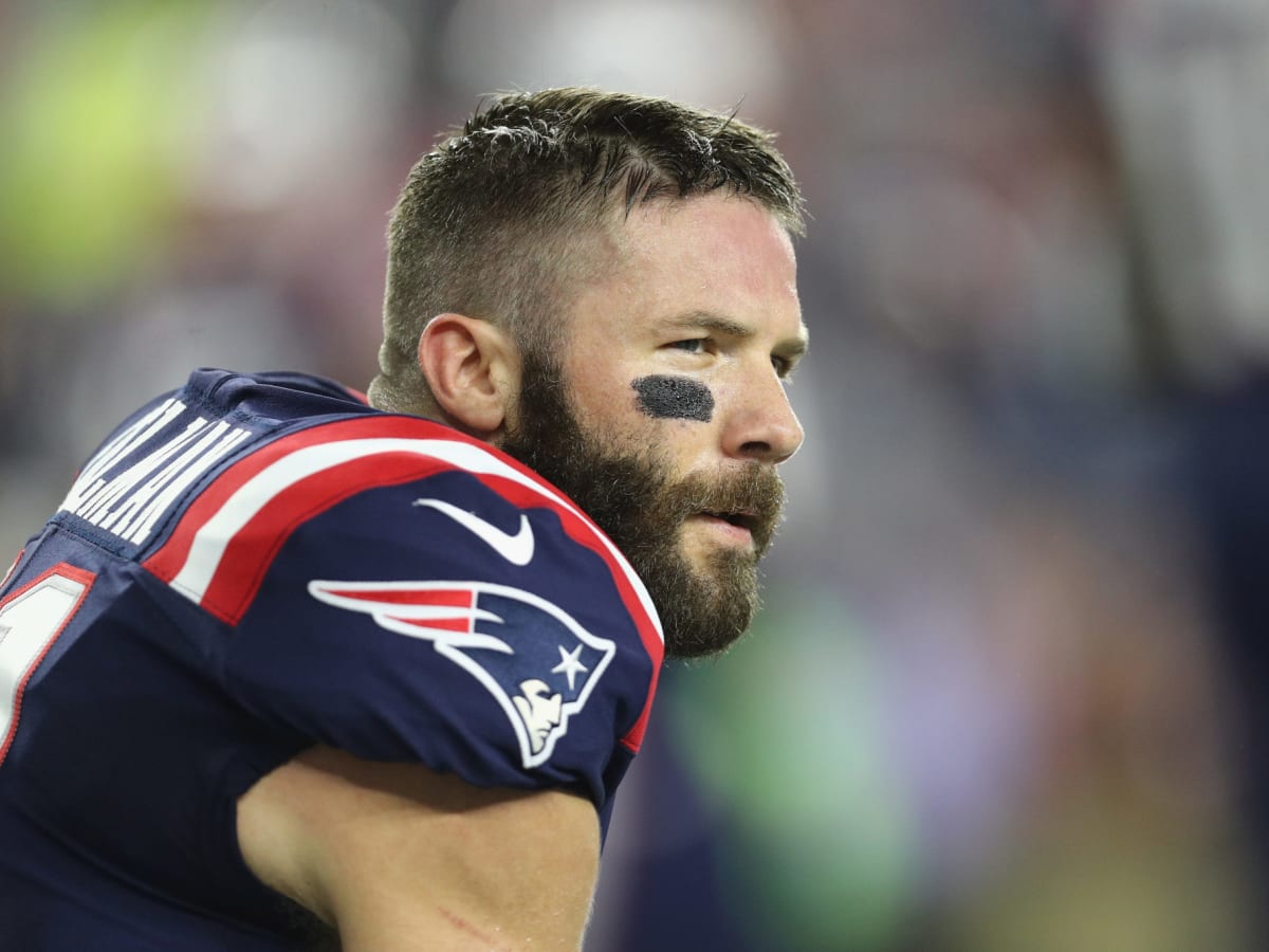 NFL on X: Patriots WR Julian Edelman (chest) has been ruled out