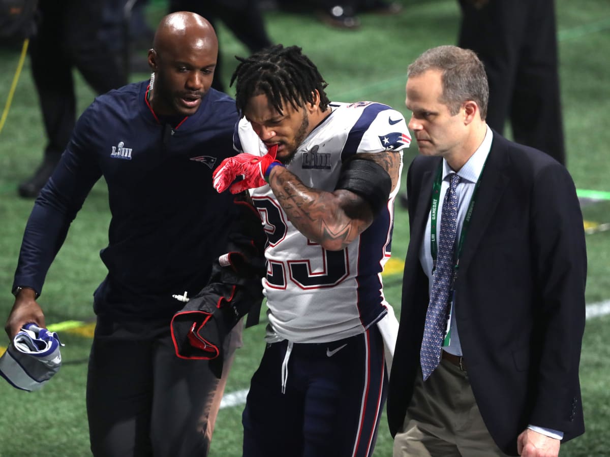 Patrick Chung Shows Off His 23 Stitches After Super Bowl Injury