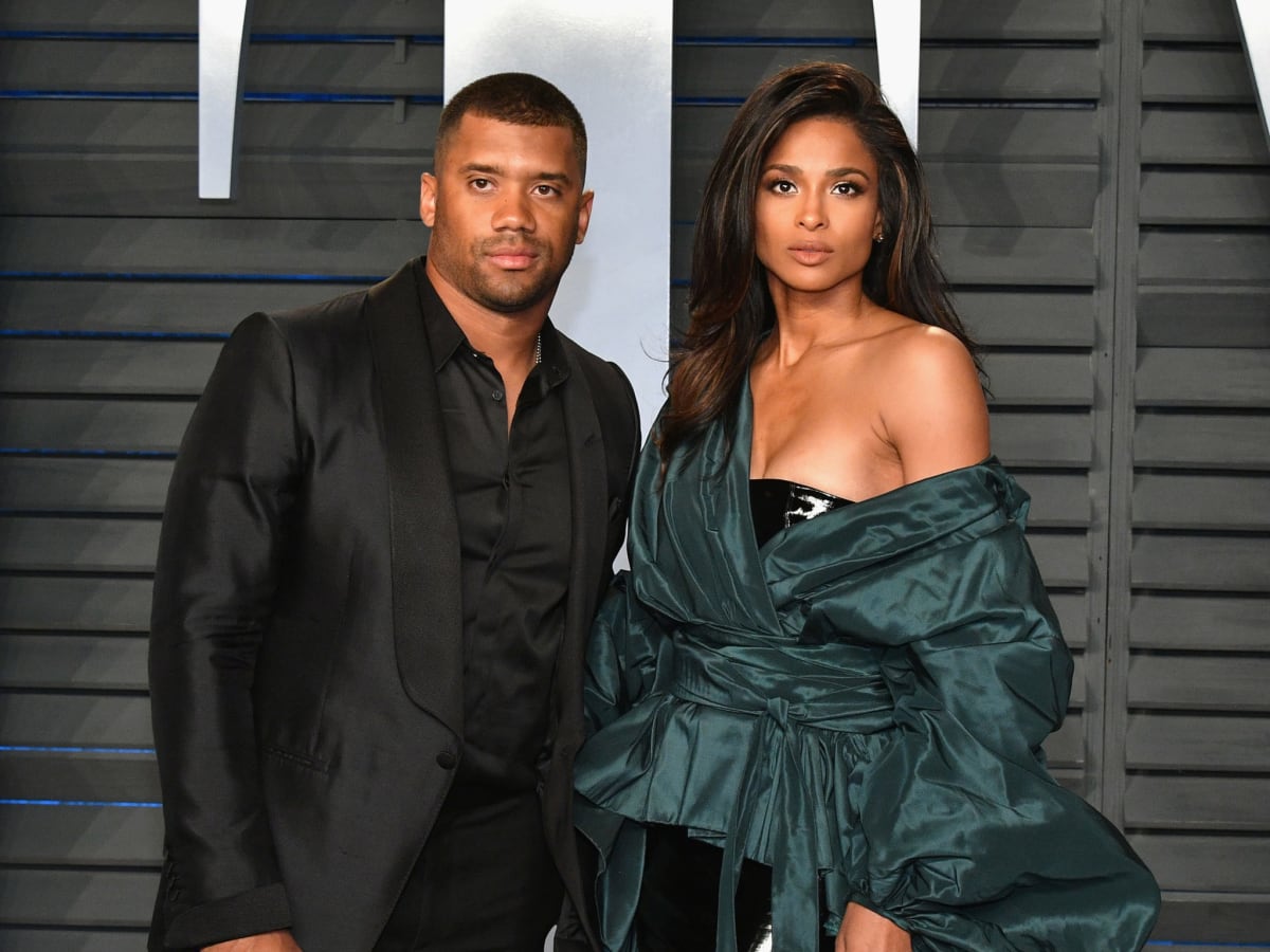 Ciara looked radiant in her Broncos apparel as she cheered on husband Russell  Wilson from the stands