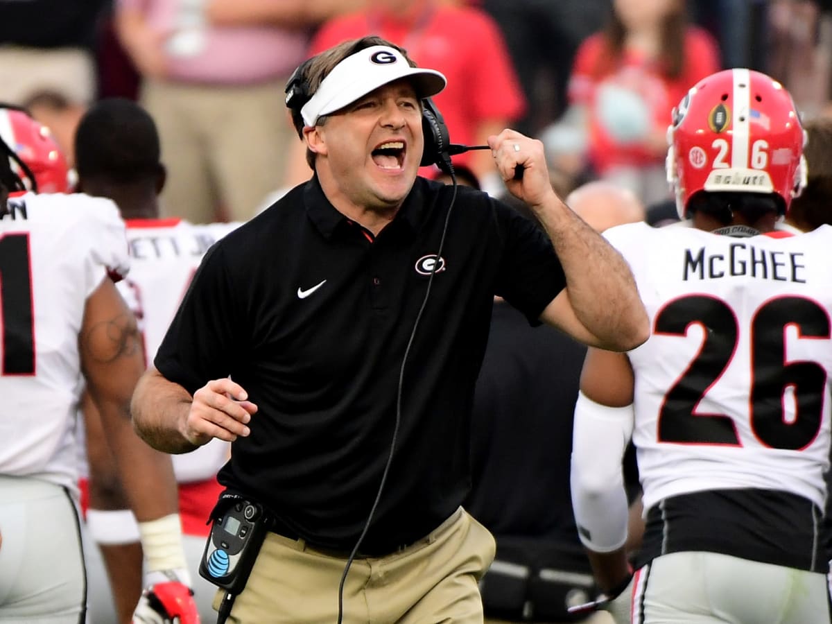 Georgia's Kirby Smart looked mad over Gatorade bath following Sugar Bowl  win against Baylor 