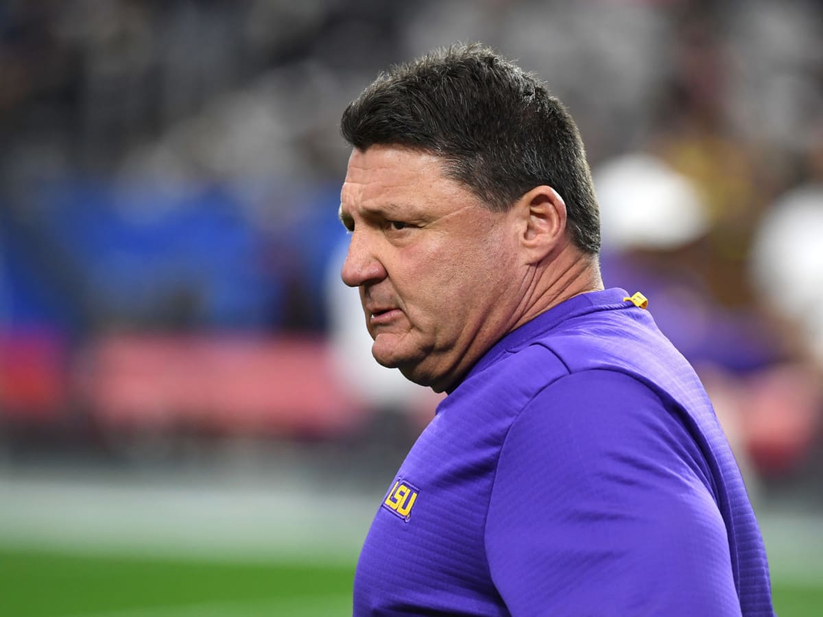 Ed Orgeron shoots death glare at spring breakers in Mexico