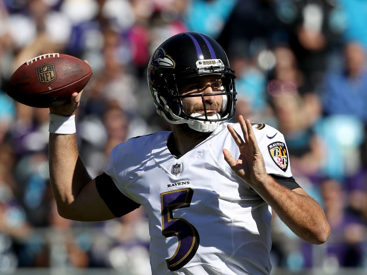 Joe Flacco Weighs in on the No. 5 Jersey Drama