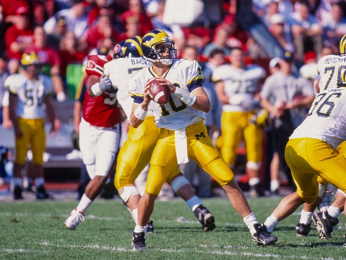 Tom Brady's First Pass at Michigan