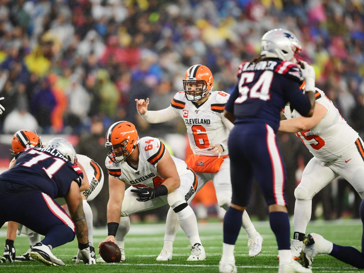 Mayfield in spotlight as Patriots prepare to host Browns