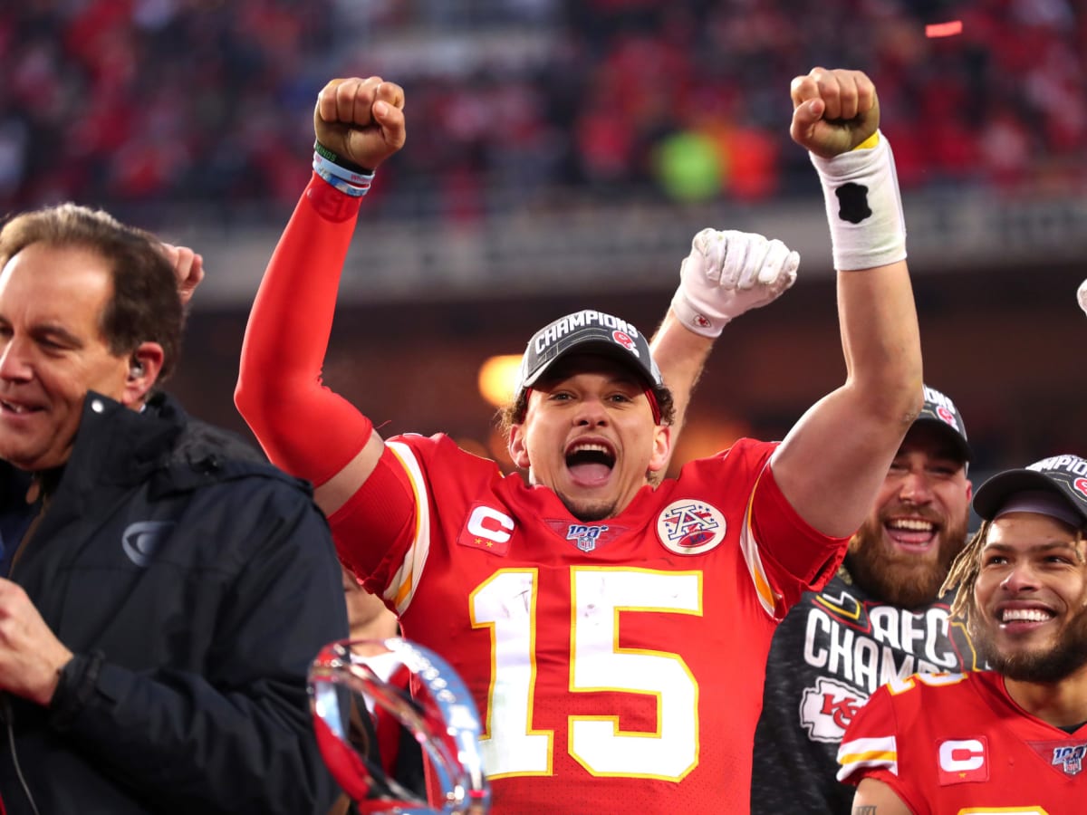 Video Shows Patrick Mahomes' Reaction To Receiving Super Bowl Ring
