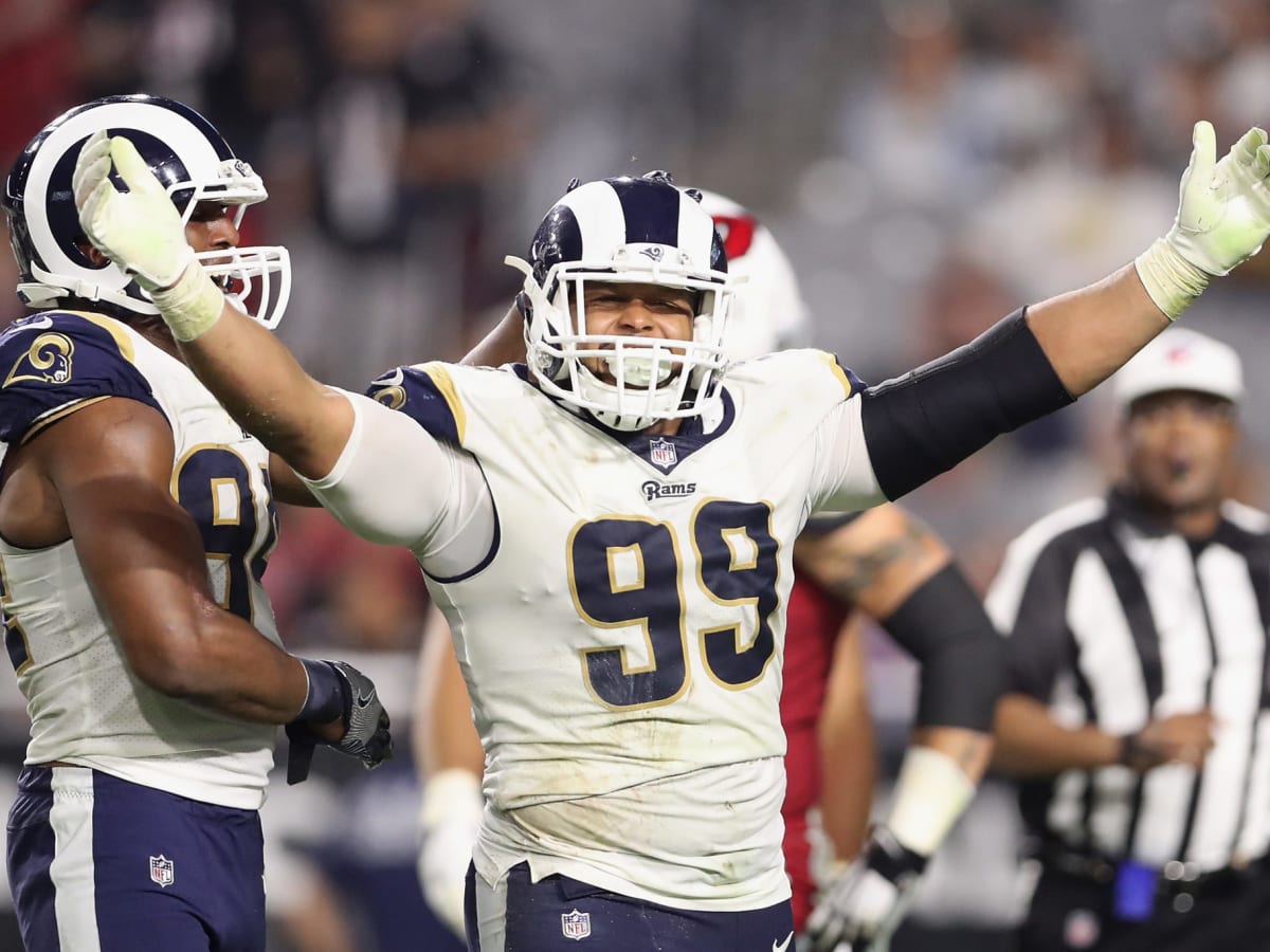 Here's what Aaron Donald said during his impassioned sideline pep talk that  propelled Rams comeback vs. 49ers