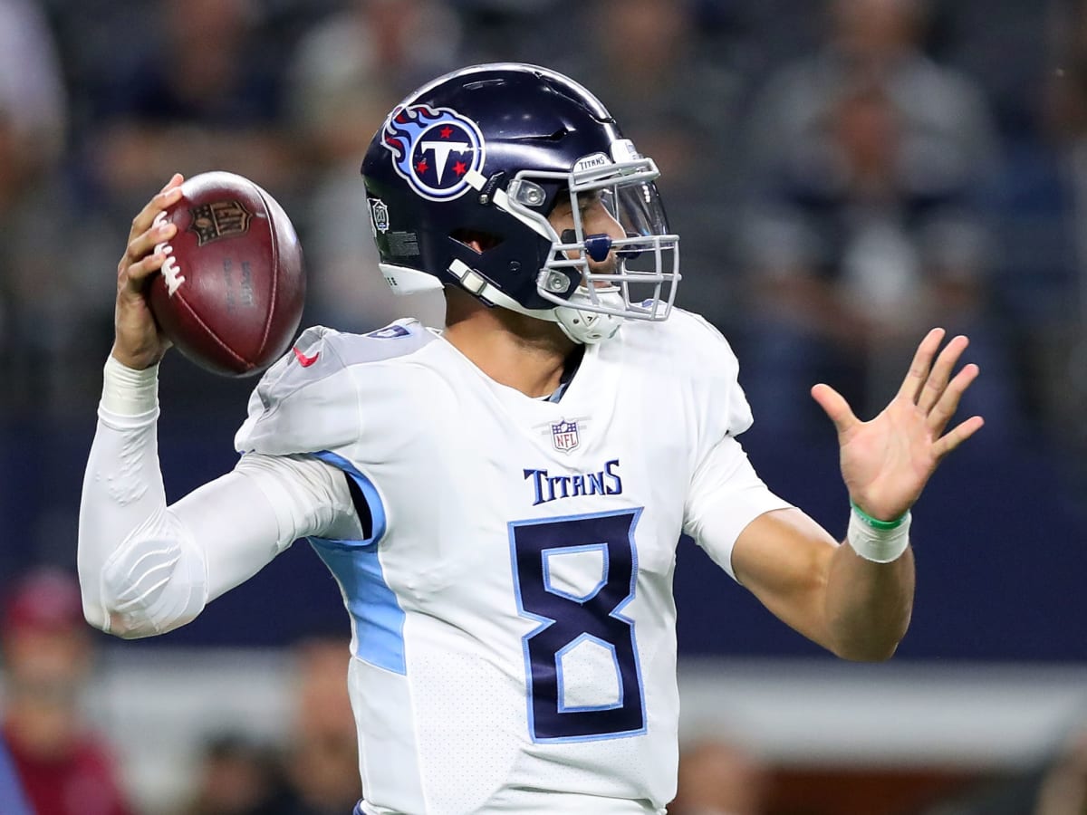 Marcus Mariota's starting spot in flux after benching vs Broncos