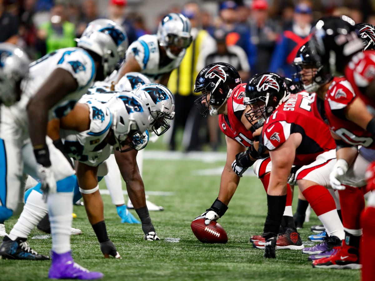 The Panthers took a comical shot at the Falcons' new uniforms