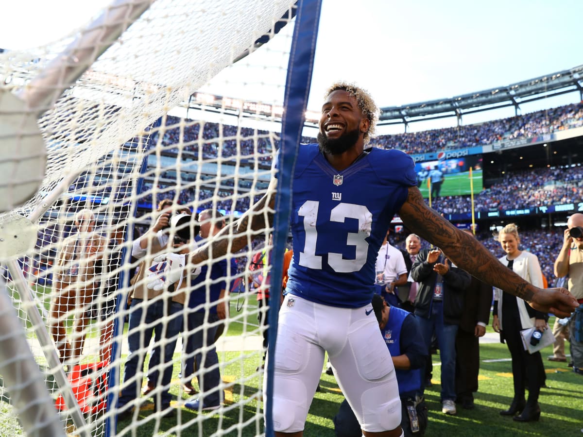 Odell Beckham Jr. Scoring the game winner against the Dallas Cowboys on  Sunday Night Football.