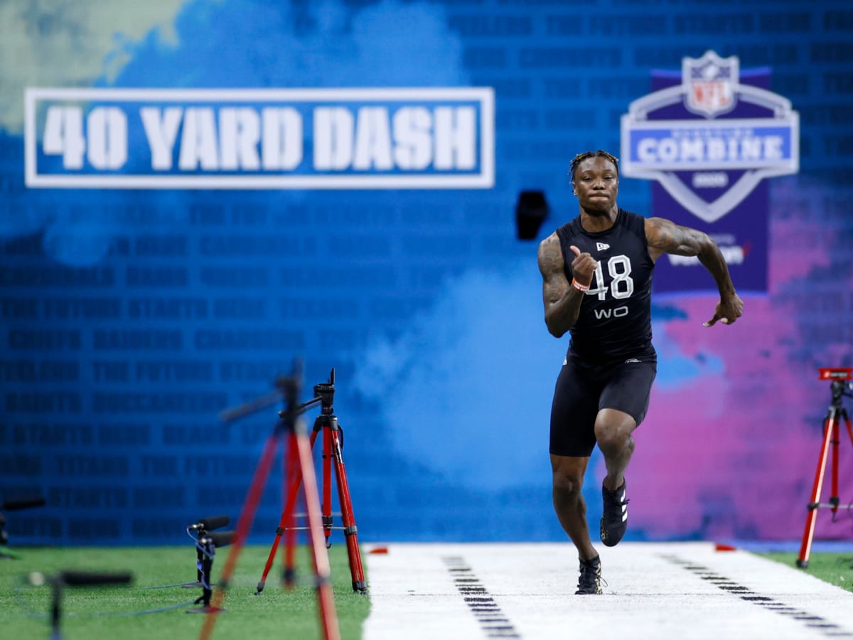 Here's Who Ran The Fastest 40-Yard Dash At 2023 NFL Combine 