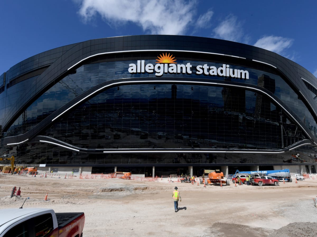 Photograph : Inside Allegiant Stadium 