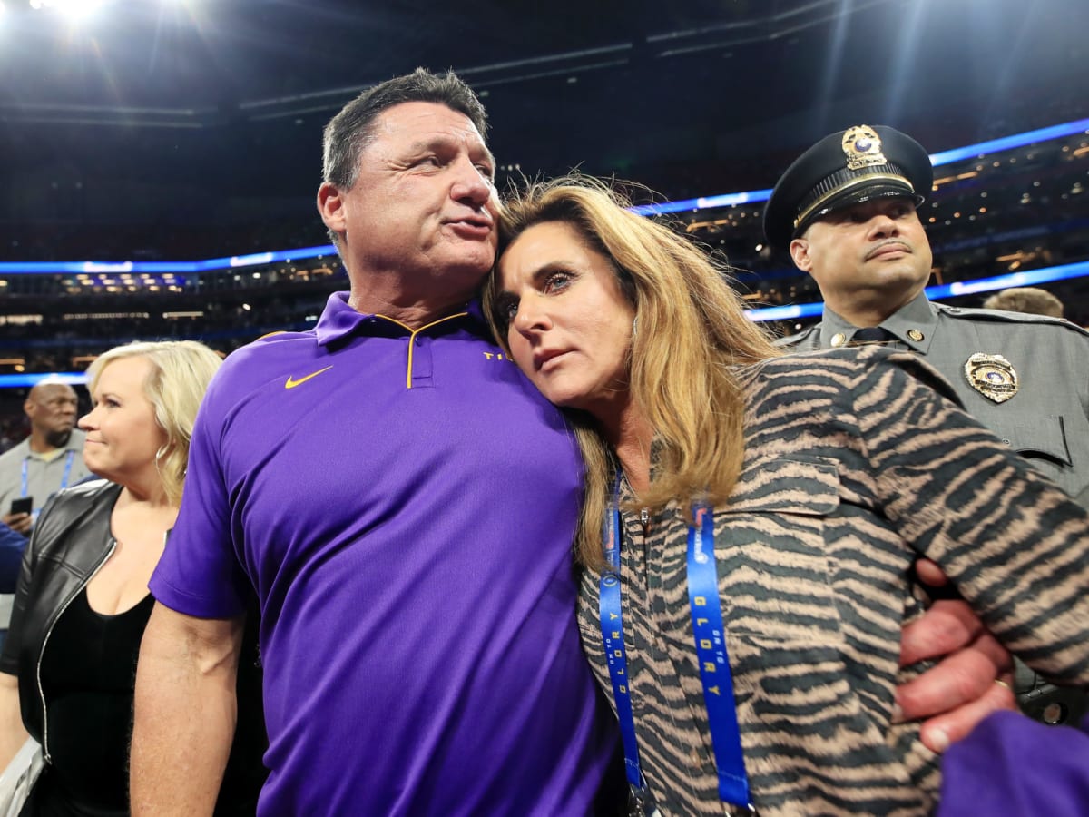 Ed Orgeron files for divorce from wife Kelly