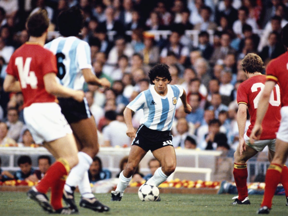 Diego Maradona's 'Hand of God' jersey sells for record price - Los Angeles  Times