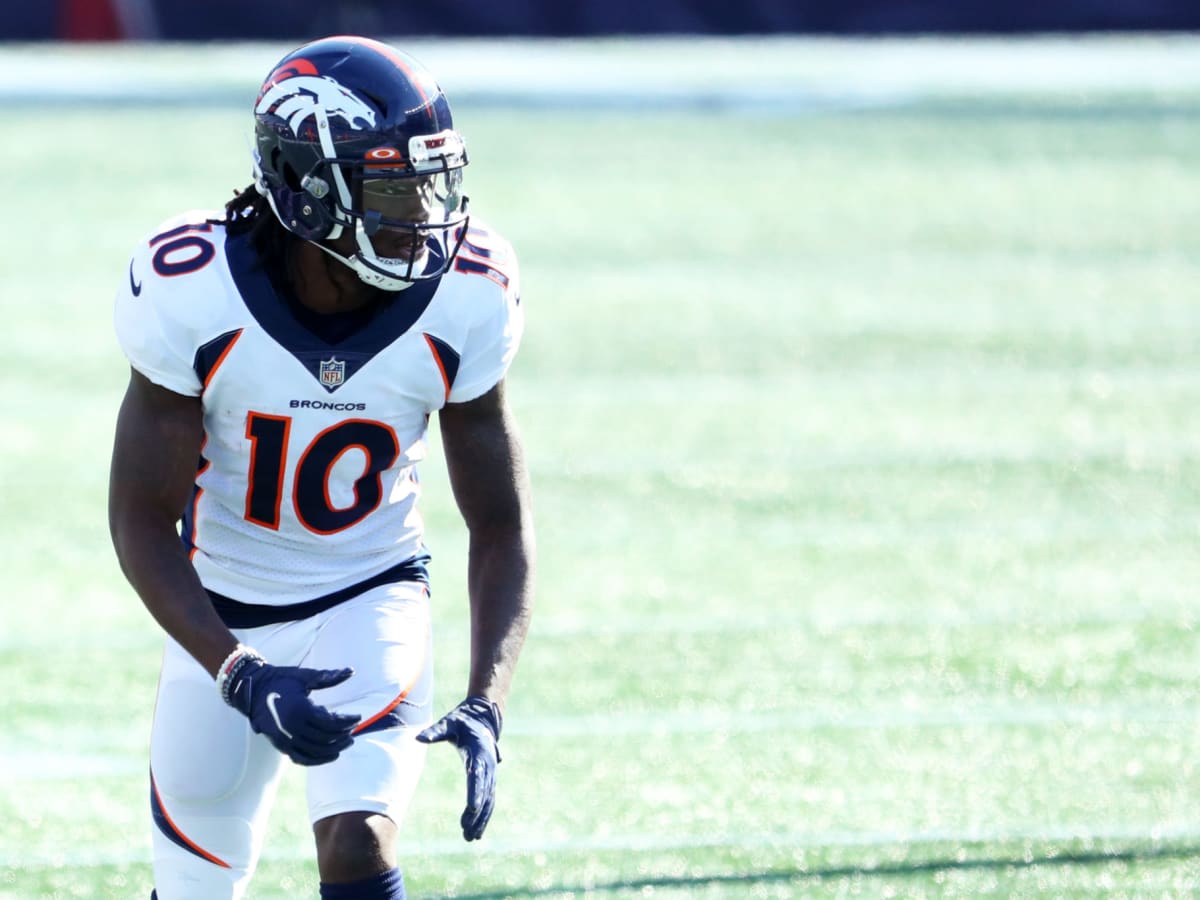 Denver Broncos WR Jerry Jeudy injured at practice