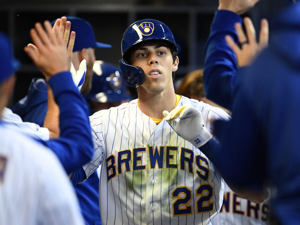 Milwaukee Brewers outfielder Christian Yelich hits for cycle, again