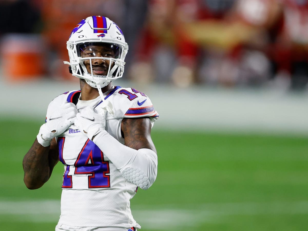 Why Bills' Stefon Diggs says he will continue wearing No. 14 even if jersey  proposal passes 
