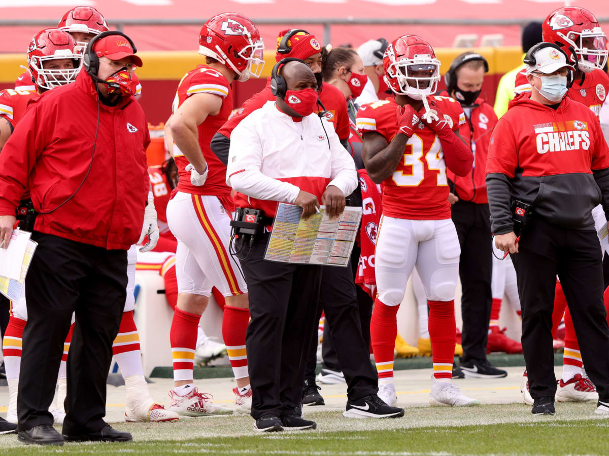 Eric Bieniemy says he didn't hear about Raiders' 'victory lap' until press  conference