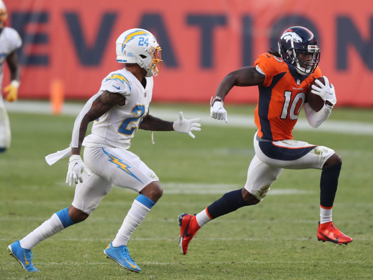 Broncos WR Jerry Jeudy arrested for 'tampering' in domestic