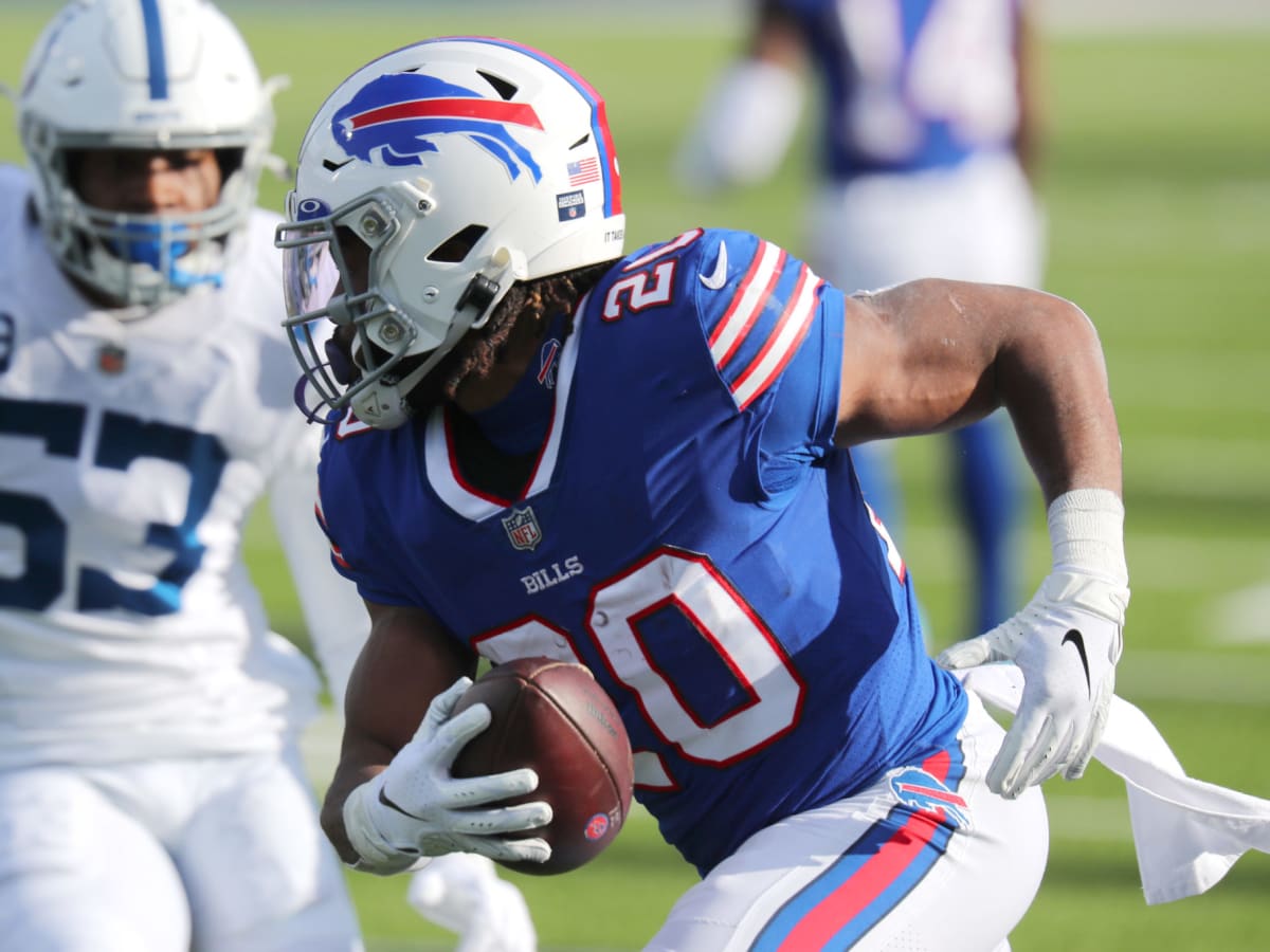 Bills running back Zack Moss shakes off rust after ankle injury