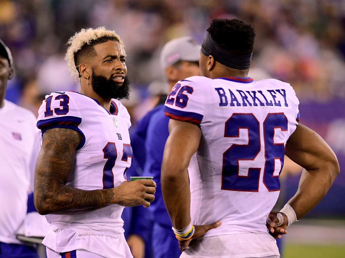 NFL World Reacts To Odell Beckham Jr's Saquon Barkley Comment