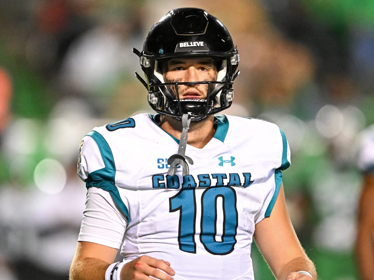 Why Grayson McCall is transferring from Coastal Carolina after playing in  Birmingham Bowl