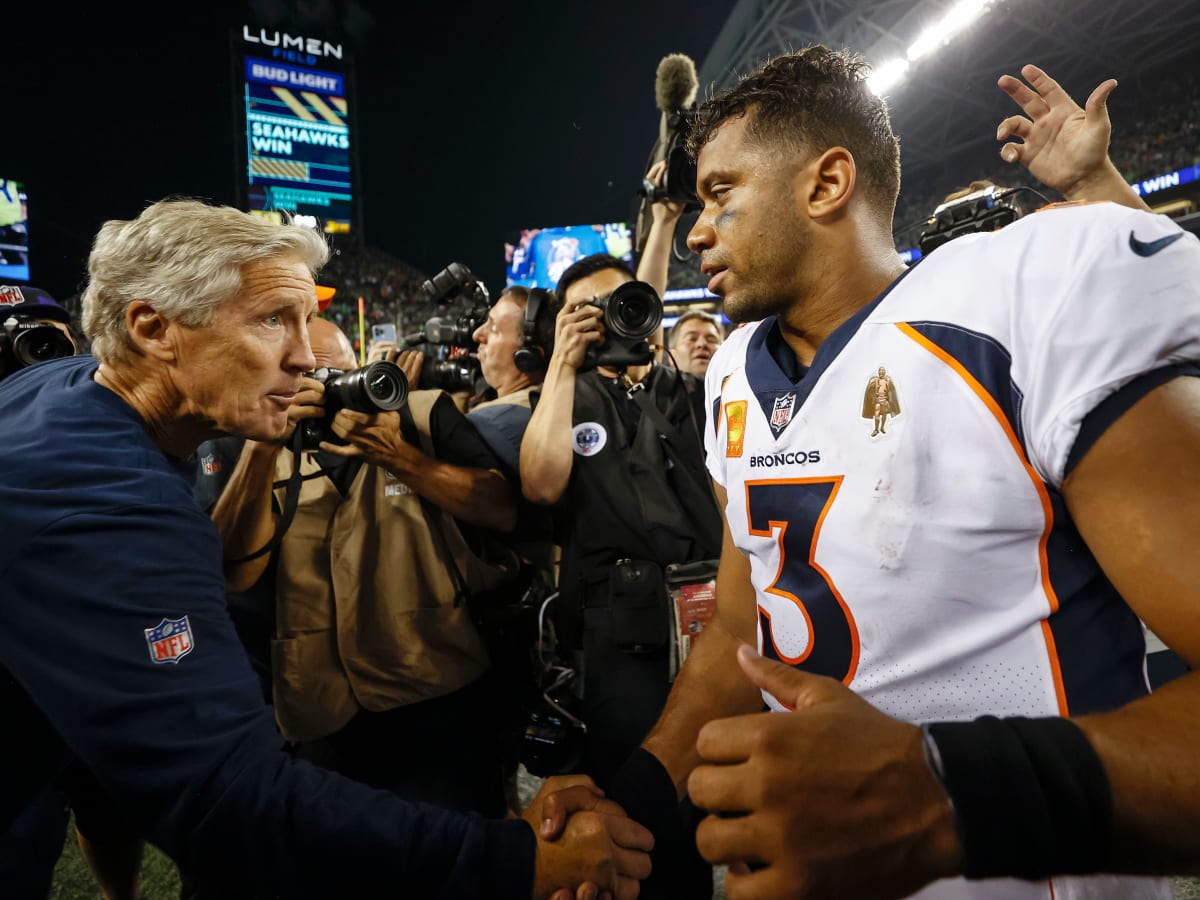 The Denver Broncos stole Russell Wilson from the Seattle Seahawks