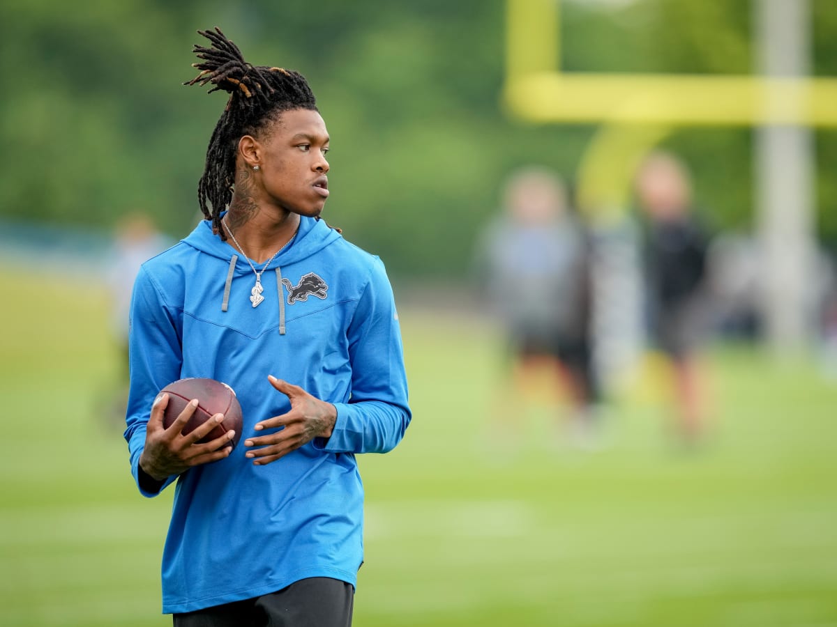 Athletic ($)  One Day Following Jameson Williams' every move at Lions  training camp : r/detroitlions