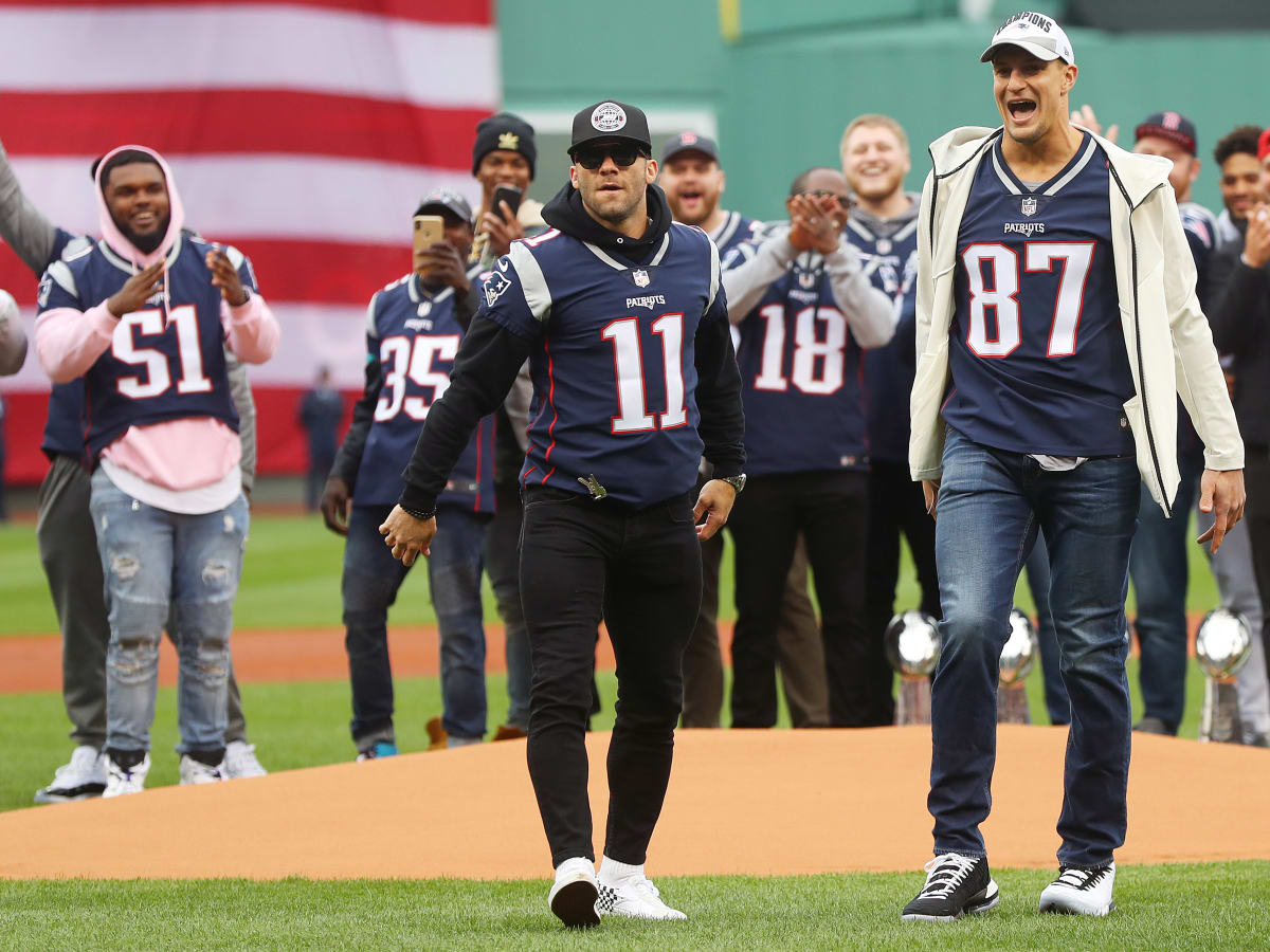 Tom Brady, Julian Edelman react to Rob Gronkowski's retirement – NBC Sports  Boston