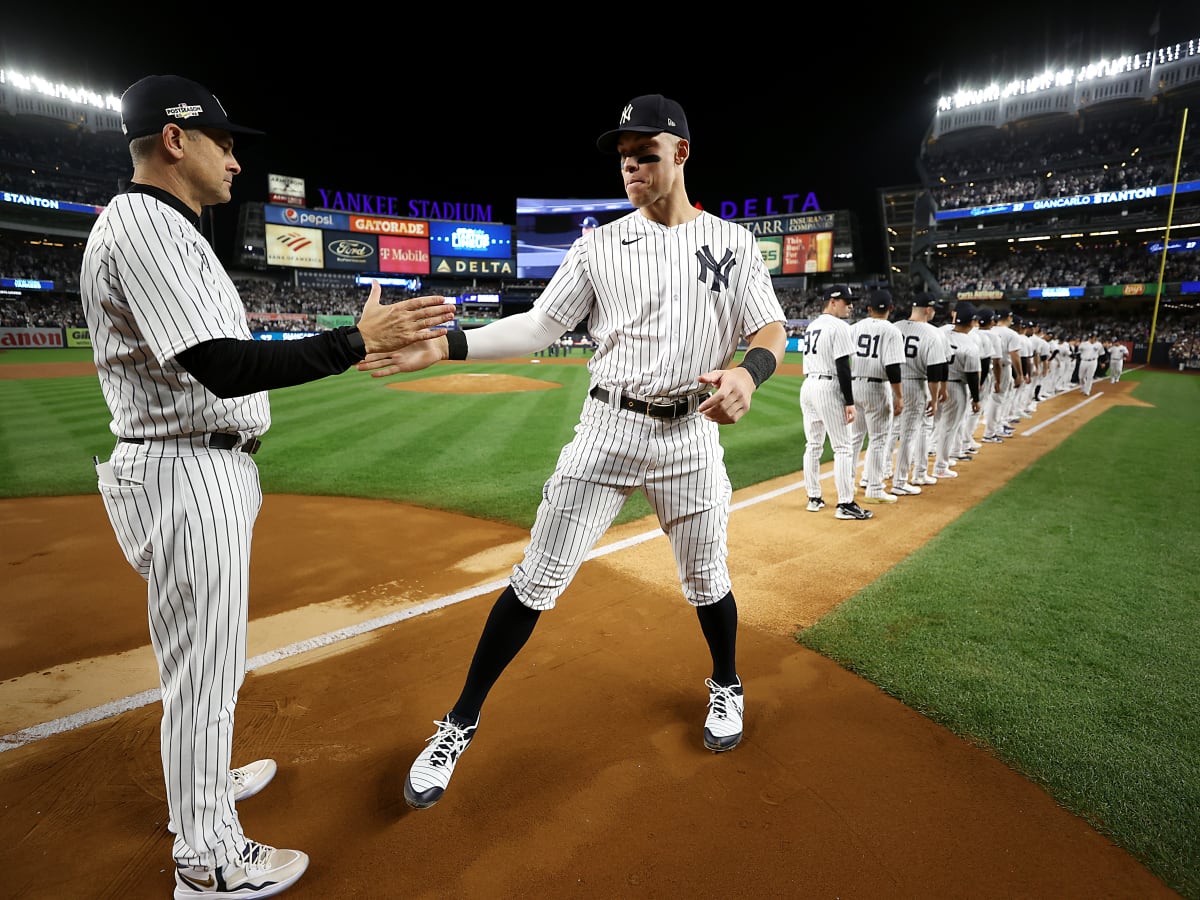 Gus Judge had a doggone great time at Yankee Stadium. 🐶